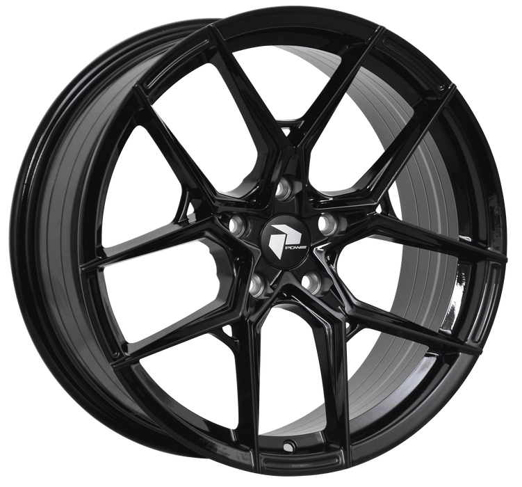 FF105 JET BLACK 18X8 5/114.3