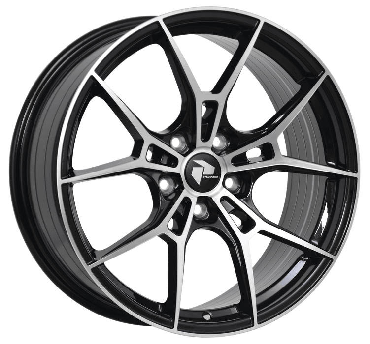 FF103 BLACK MACHINED 18X8 5/114.3