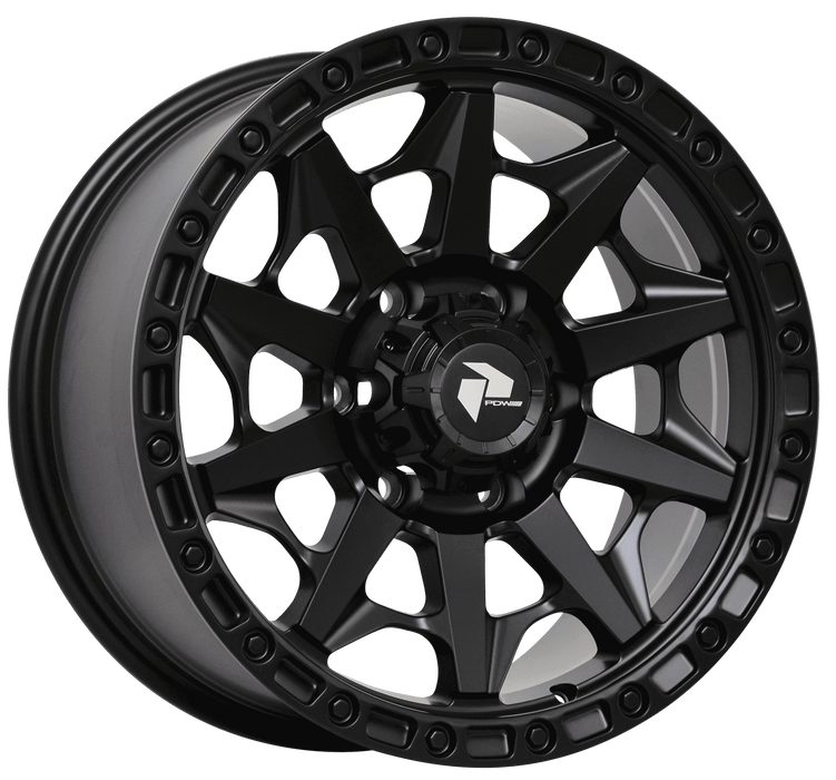 CARTEL SATIN BLACK 17X8.5 6/114.3 35P 66.1 CB
