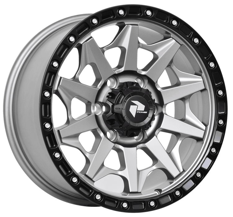 CARTEL GREY BLACK LIP 17X8.5 6/139.7 30P 106.1 CB