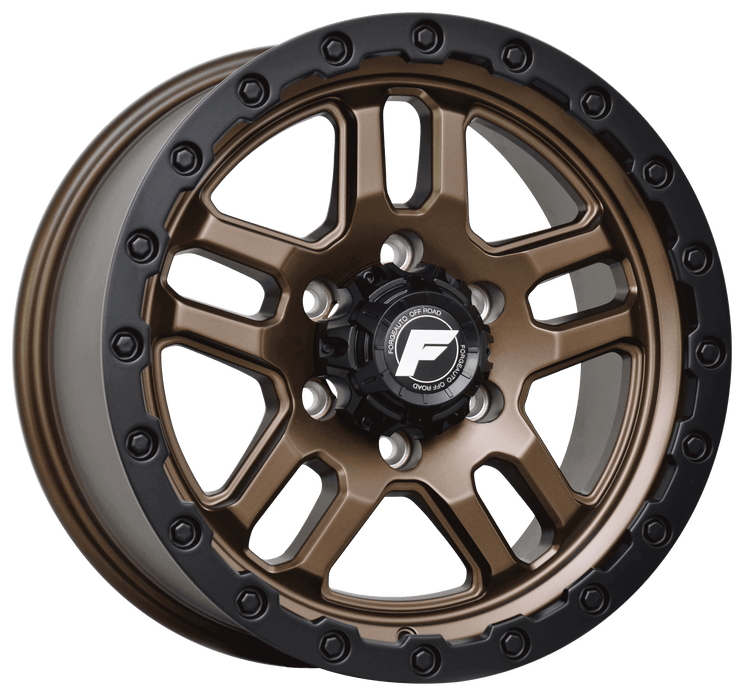 HOSTILE BRONZE BLACK LIP 17X8.5 6/139.7 30P 106.1 CB