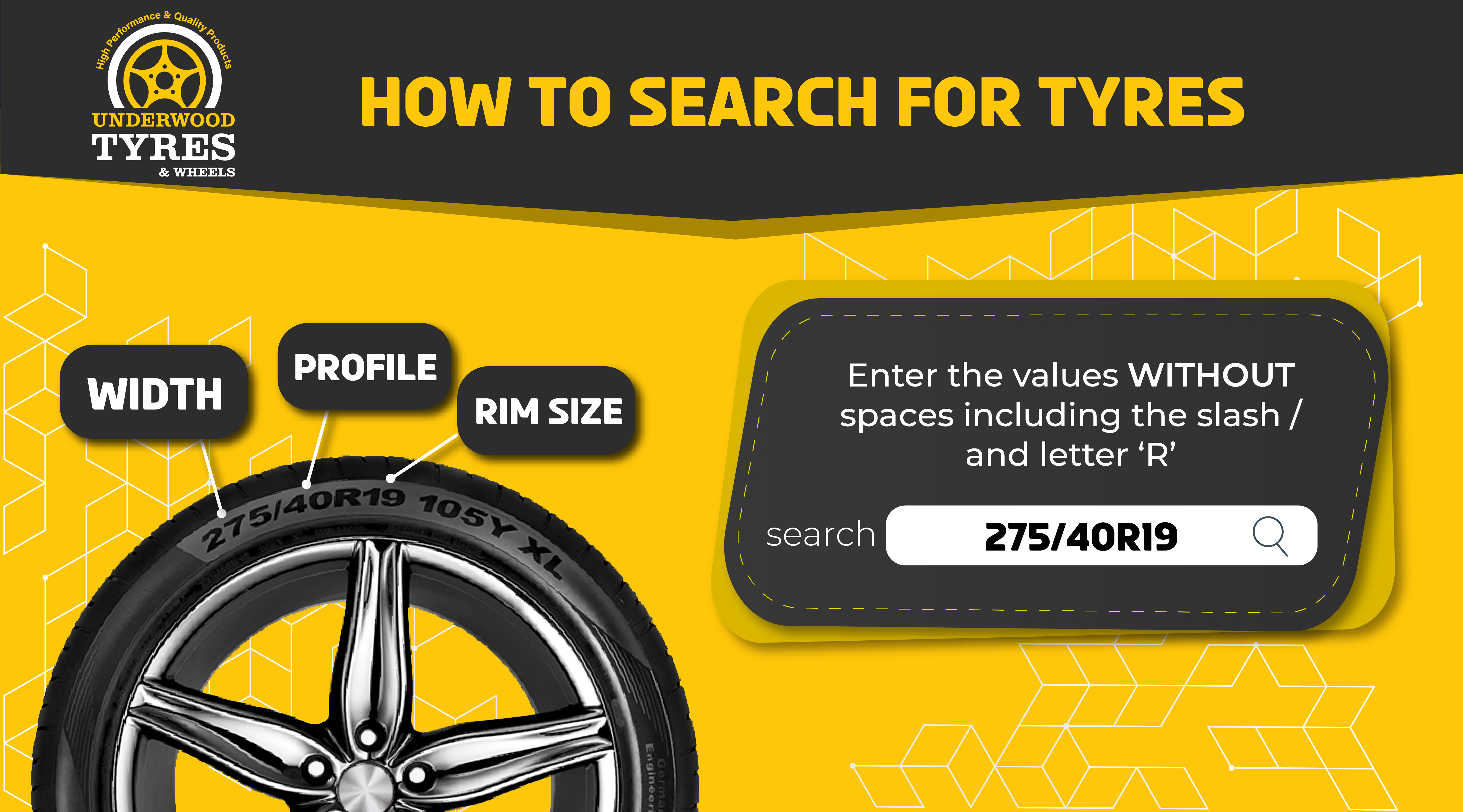 TYRES — Underwood Tyres & Wheels