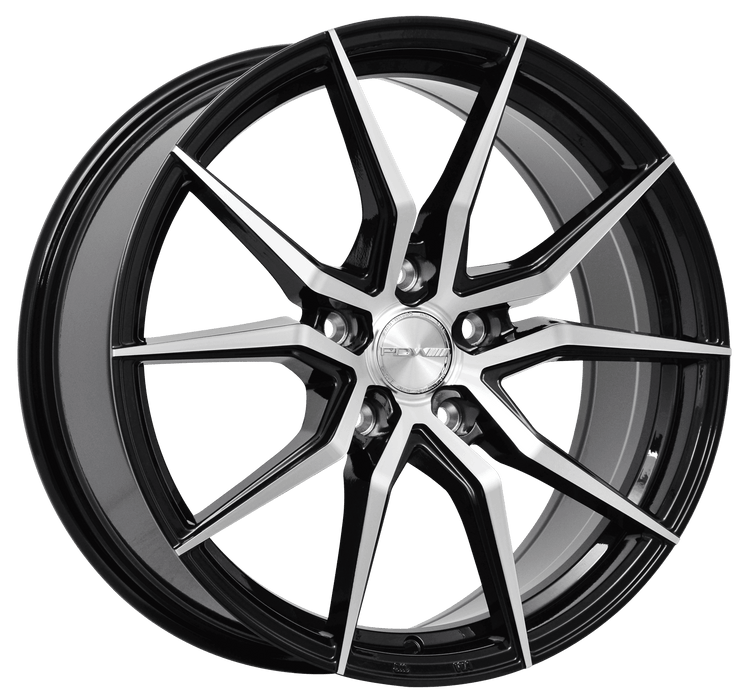 CONCEPTOR BLACK MACHINED 18X8 5/120