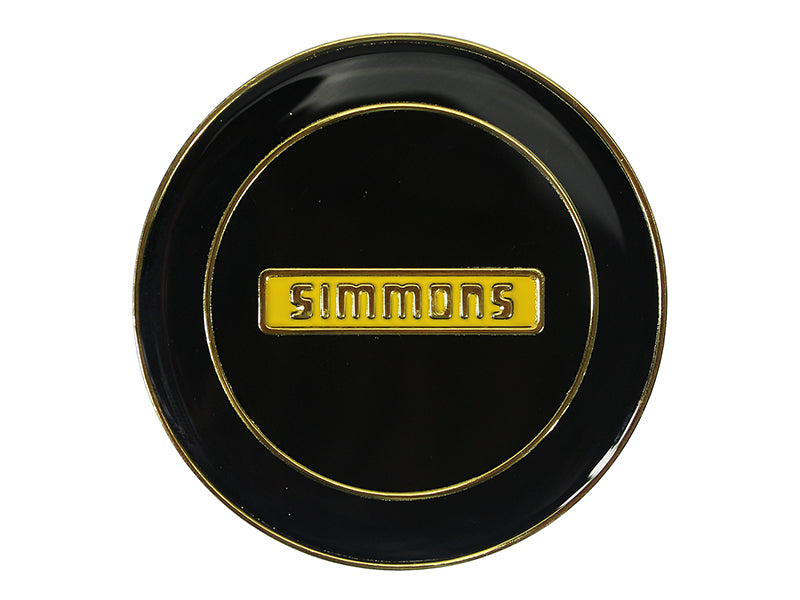 Simmons Gold Black Cap