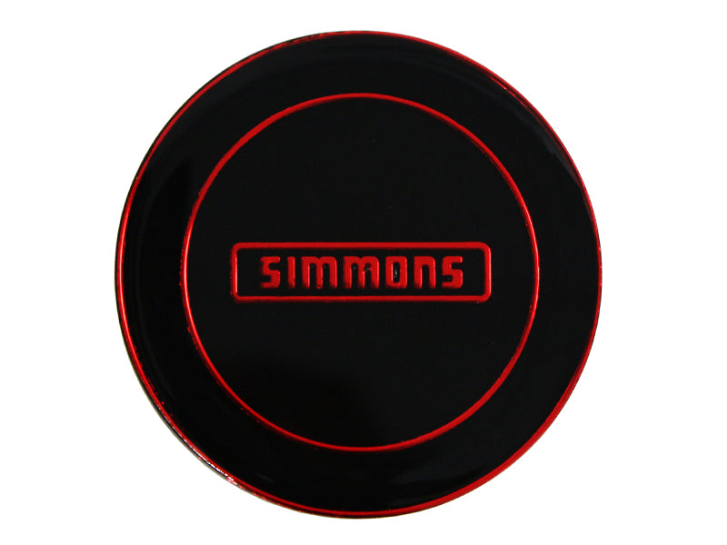 Simmons Red Black Cap
